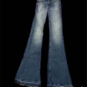 Wide leg jeans